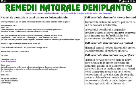 Polenoplasmin Remediu Natural Pentru Paralizia La Caini Cazuri De