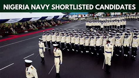 Nigeria Navy Shortlisted Candidates