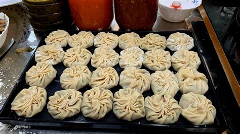 Chicken Steamed Momos Chicken Dumpling Chicken Dim Sum Recipe In