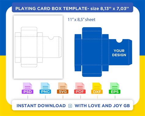 Gift Card Box Template