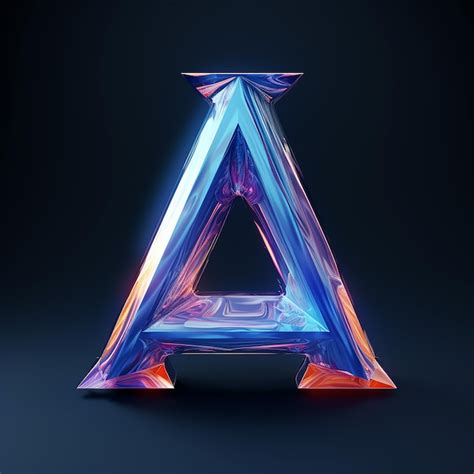 Premium Photo Concept Of 3d Letter M Logo