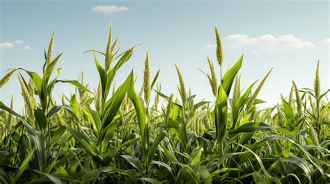 Premium AI Image A Cornfield Isolated On Transparent