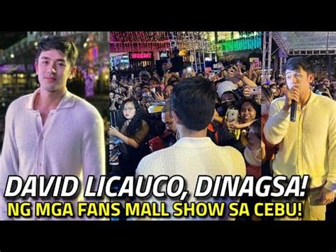 David Licauco Dinumog Sa Cebu Bakit Wala Si Barbie Forteza Serye Nila