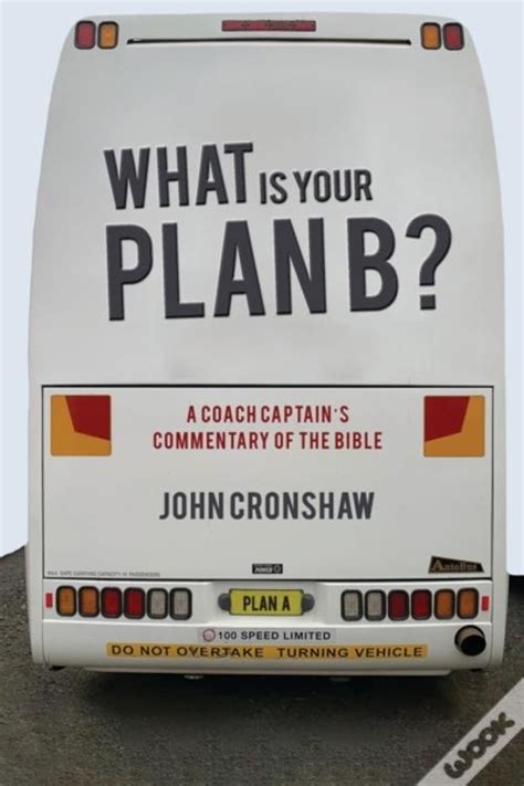 What Is Your Plan B De Cronshaw John Cronshaw Livro Wook