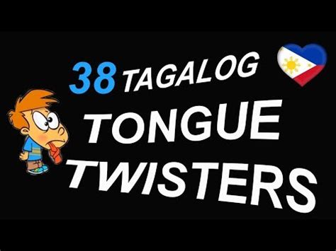 20+ videos - Tongue Twisters Tagalog by Fedmich