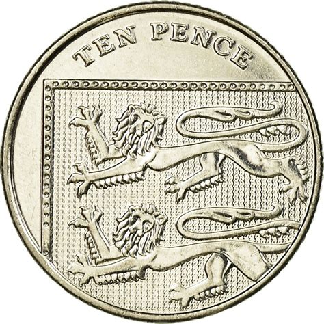 Ten Pence Coin From United Kingdom Online Coin Club