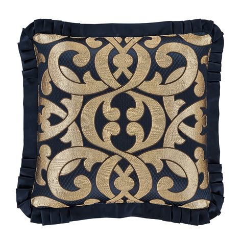 Biagio 20 Square Embellished Decorative Throw Pillow J Queen New York