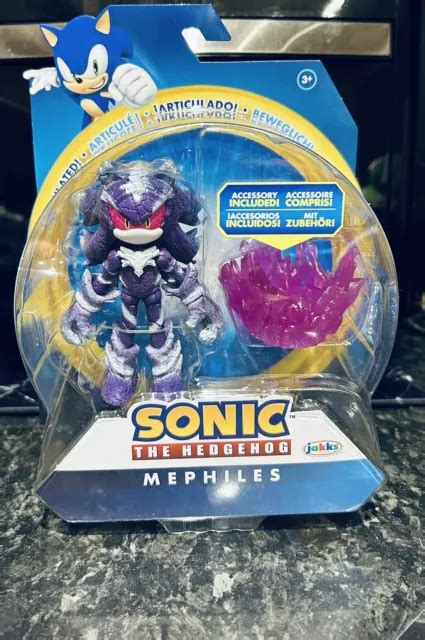 Jakks Pacific Sonic The Hedgehog Mephiles Cm Action Figure Rare