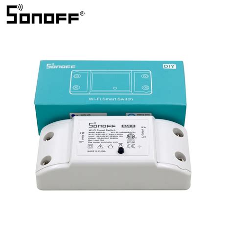 Sonoff temel RF 10A WIFI kablosuz akıllı anahtar uzaktan kumanda için