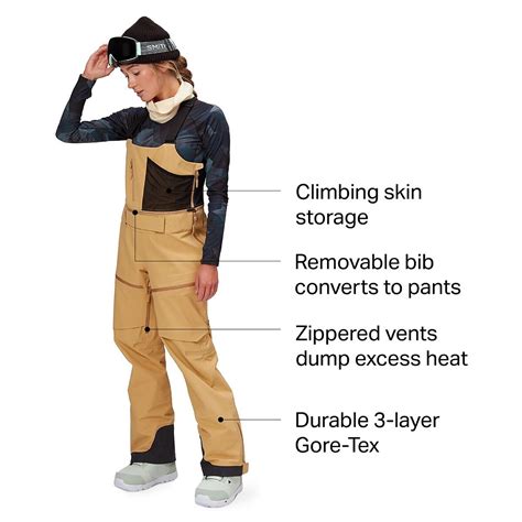 Backcountry Cottonwoods GORE-TEX Bib Pant - Women's - Clothing