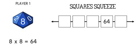 FREE Multiplication Game: The Squares Facts - Math Coach's Corner