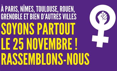 Le 25 Novembre Journée Internationale De Lutte Contre Les Violences Sexistes Et Sexuelles