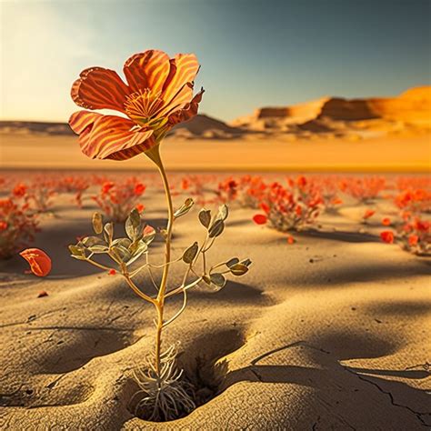 Flowers in the desert | Illustration, Illustrazione, Sfondi