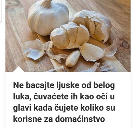 Ne bacajte ljuske od belog luka čuvaćete ih kao oči u glavi kada