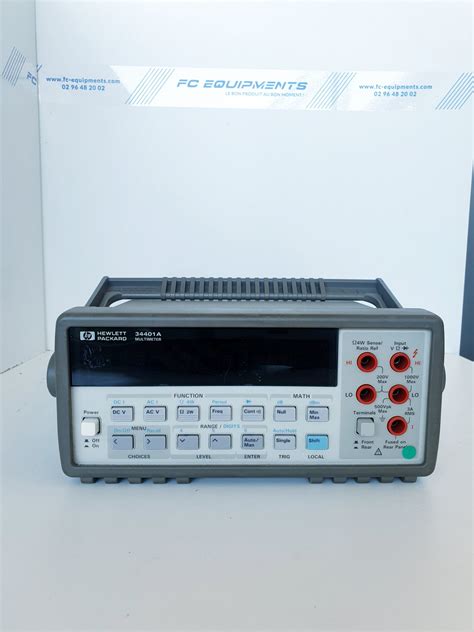 A Multimetre Numerique Keysight Technologies Agilent Hp