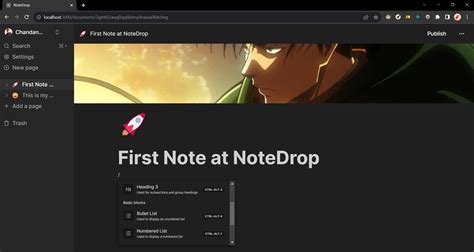 GitHub Dontdude NoteDrop Notedrop Is A Full Stack Notion Clone Built