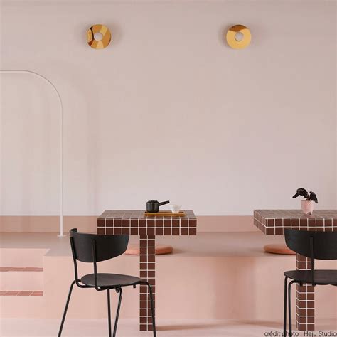 Disc And Sphere Wall Light By Areti Chiara Colombini