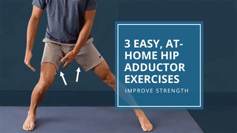 3 Easy, At-Home Hip Adductor Exercises - Improve Strength - Precision ...