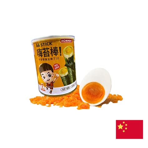 MABA NORI STICK SALTED EGG YOLK FLAVOR SNACK 100G Kelokal