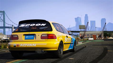 Spoon Sports Honda Civic Sir Eg Add On Tuning Template Gta