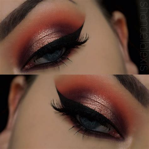 Too Faced Sweet Peach Halo Eye Instagram Shandellalexis Smokey Eye