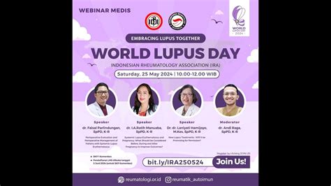 Webinar Medis World Lupus Day 2024 YouTube