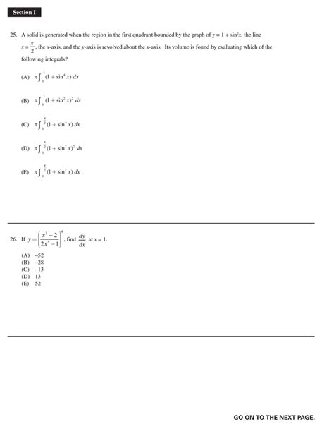 Extended Ebook Content For Cracking The Ap Calculus Ab Exam Practice