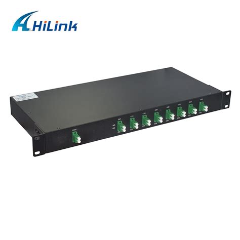 U Rack Mount Ch Dwdm Mux Demux Ch Ch Single Fiber Lc Apc