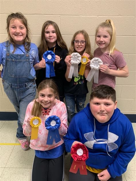 Ces County Science Fair Representatives Cottageville Elementary School