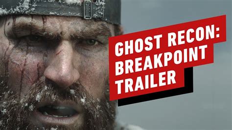 Ghost Recon Breakpoint K Cinematic Trailer Youtube