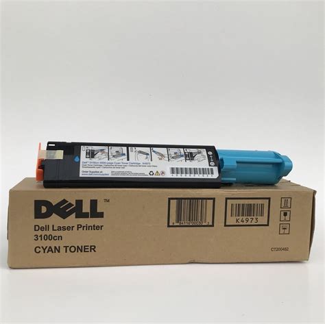 Dell Cn High Yield Pages Cyan Toner Cartridge New Genuine