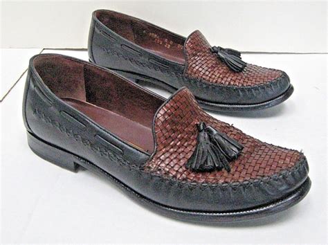 Cole Haan Womens Brown Leather Loafers Country Tass Gem