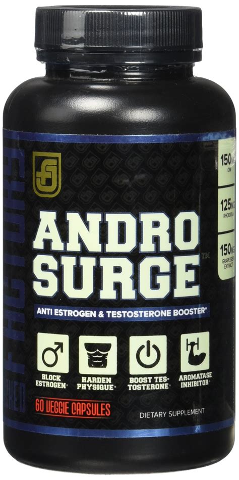 ANDROSURGE Estrogen Blocker for Men - Natural Anti-Estrogen Tes... Free Shipping | eBay