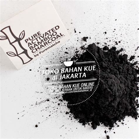 Jual Pure Charcoal Powder Gr Activated Bamboo Charcoal Mesh