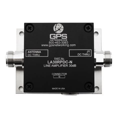 GPS Networking Inc Line Amplifier 30dB Gain Geo Matching