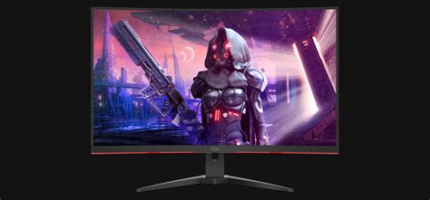 AOC Presenta Dos Monitores De 31 5 Con Paneles De 165 Hz Curvos 1500 R