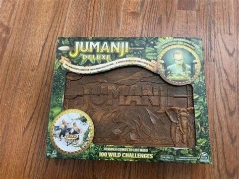 Jumanji Deluxe Board Game Immersive Electronic Version Of The Classic