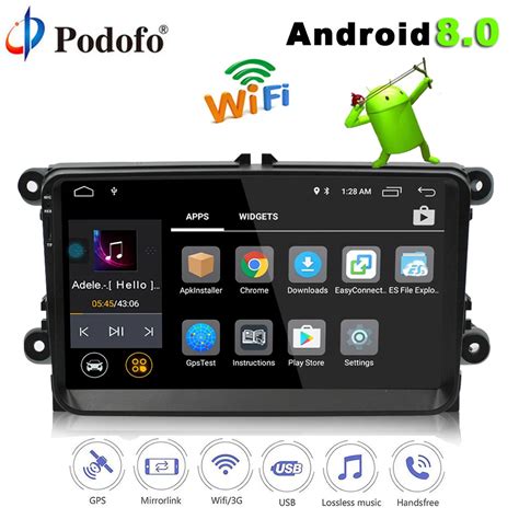 Aliexpress Buy Podofo Car Multimedia Player Din Android