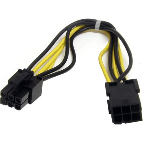 StarTech 8in 6 Pin PCI Express Power Extension Cable For PCI