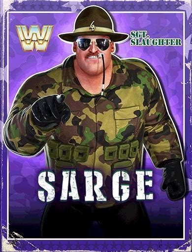 Sgt Slaughter Wwe Champions Roster