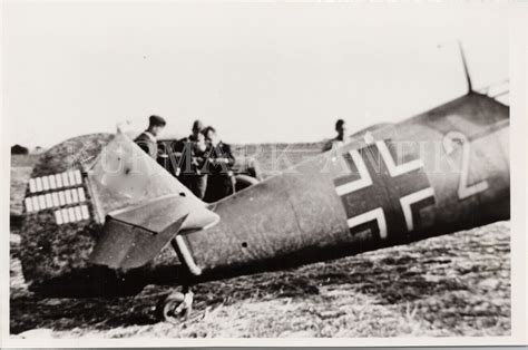 T Foto Wehrmacht Archiv Repro Luftwaffe Flugzeug Me Jg Pilot Top