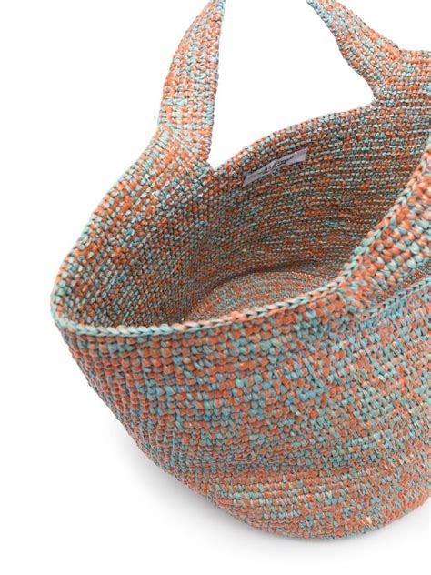 Sensi Studio Interwoven Straw Cut Out Tote Bag Farfetch