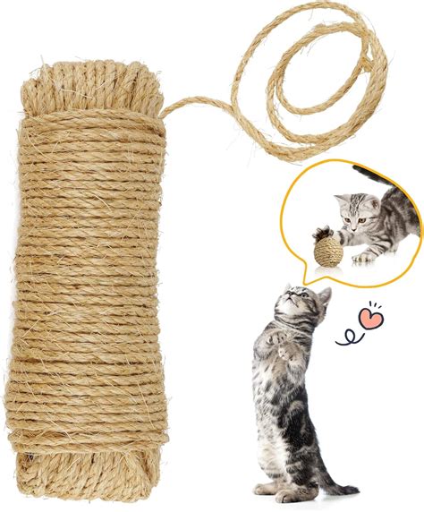 Pettom Sisal Rope For Cat Scratcher Mm M Cat Rope For Scratching