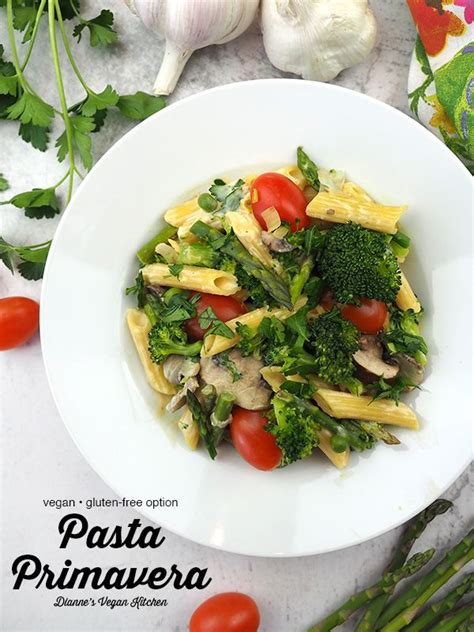 Vegan Pasta Primavera Is The Ultimate Spring Time Dinner In This