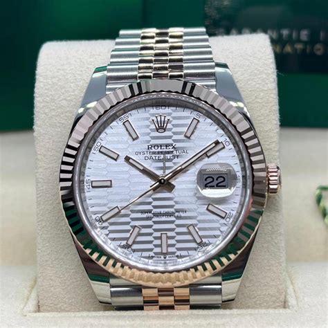 Rolex New 2024 Datejust 41 Silver Motif Jubilee 126331 For Price On