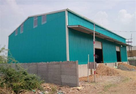 Steel Modular Industrial Roofing Shed At Rs 180 Sq Ft In