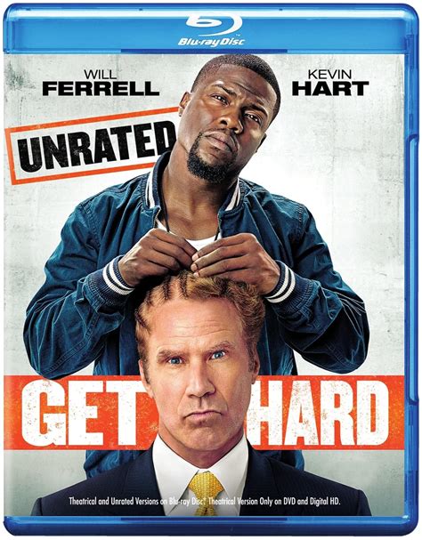 Amazon.com: Get Hard (Blu-ray+DVD) : Will Ferrell, Kevin Hart, Tip ...