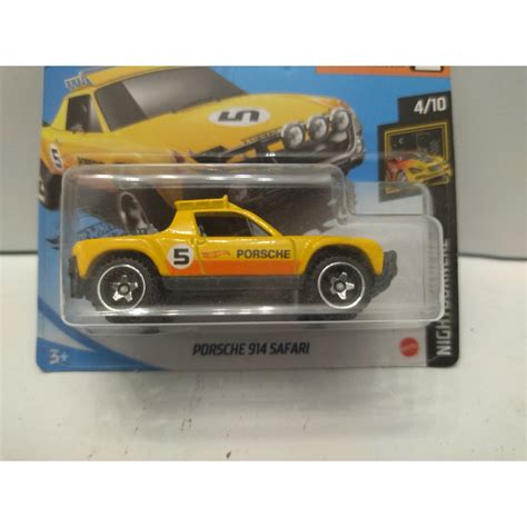PORSCHE SAFARI LUFTGEKUHLT NIGHTBURNERZ HOT WHEELS BCN STOCK CARS