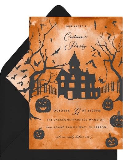 Halloween Party Invite Wording Tips For A Frightfully Fun Event