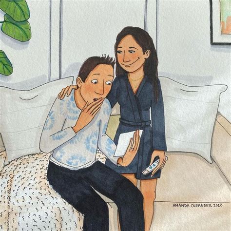 An Artist Documents Her Pregnancy Journey In A Series Of Heartwarming Drawings Bright Side